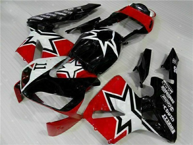 Purchase 2003-2004 Black White 11 Honda CBR600RR Moto Fairings Canada Purchase 2003-2004 Black White 11 Honda CBR600RR Moto Fairings Canada