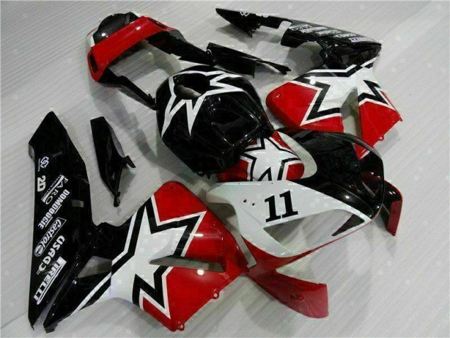 Purchase 2003-2004 Black White 11 Honda CBR600RR Moto Fairings Canada Purchase 2003-2004 Black White 11 Honda CBR600RR Moto Fairings Canada