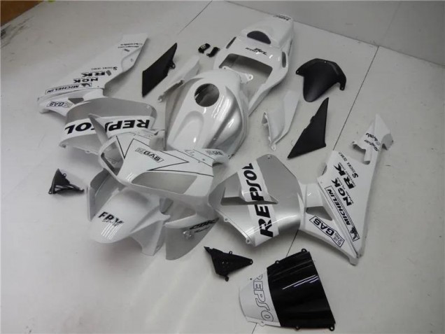 Purchase 2003-2004 Silver White Black Repsol Honda CBR600RR Motorcycle Fairings Kit Canada Purchase 2003-2004 Silver White Black Repsol Honda CBR600RR Motorcycle Fairings Kit Canada