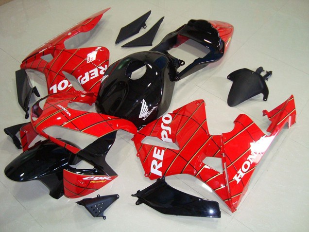 Purchase 2003-2004 Black Spider Man Repsol Honda CBR600RR Motorcycle Fairing Kits Canada Purchase 2003-2004 Black Spider Man Repsol Honda CBR600RR Motorcycle Fairing Kits Canada