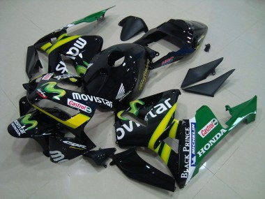 Purchase 2003-2004 Black Movistar Honda CBR600RR Bike Fairing Canada