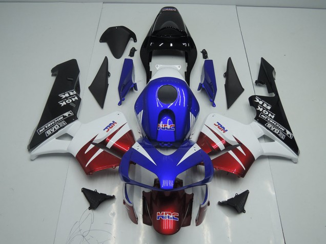 Purchase 2003-2004 Dark Red Blue Honda CBR600RR Motorcycle Bodywork Canada