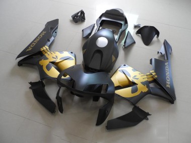 Purchase 2003-2004 Black Gold Decal Honda CBR600RR Motorcycle Fairings Kit Canada