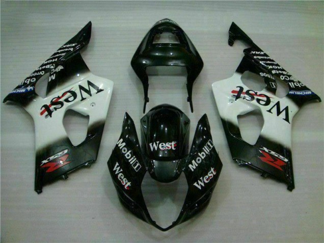 Purchase 2003-2004 White Black Suzuki GSXR 1000 Motorbike Fairing Canada Purchase 2003-2004 White Black Suzuki GSXR 1000 Motorbike Fairing Canada