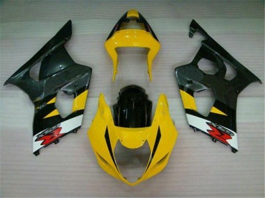 Purchase 2003-2004 Yellow Black Suzuki GSXR 1000 Motorcycle Fairings Kit Canada