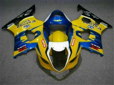 Purchase 2003-2004 Yellow Blue Suzuki GSXR 1000 Bike Fairings Canada