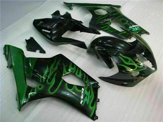 Purchase 2003-2004 Green Black Suzuki GSXR 1000 Motorbike Fairing Canada Purchase 2003-2004 Green Black Suzuki GSXR 1000 Motorbike Fairing Canada