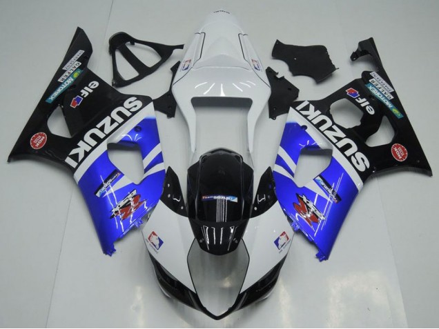 Purchase 2003-2004 Blue White and Black Suzuki GSXR 1000 Bike Fairings Canada Purchase 2003-2004 Blue White and Black Suzuki GSXR 1000 Bike Fairings Canada