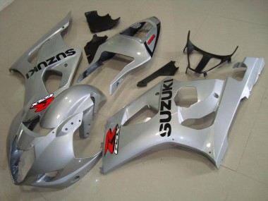 Purchase 2003-2004 Silver Suzuki GSXR 1000 Bike Fairing Kit Canada