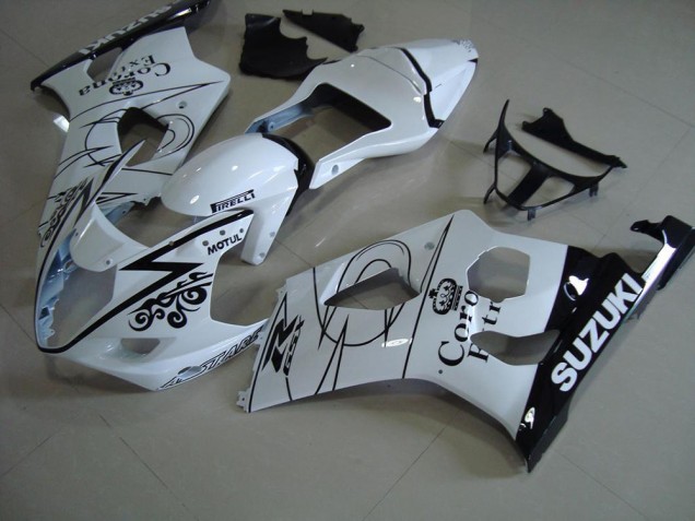 Purchase 2003-2004 White Corona Suzuki GSXR 1000 Bike Fairings Canada Purchase 2003-2004 White Corona Suzuki GSXR 1000 Bike Fairings Canada