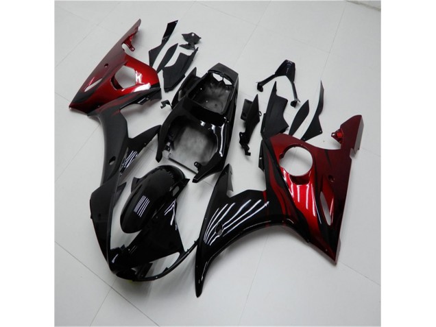 Purchase 2003-2005 Black Red Yamaha YZF R6 Motorcycle Replacement Fairings Canada Purchase 2003-2005 Black Red Yamaha YZF R6 Motorcycle Replacement Fairings Canada