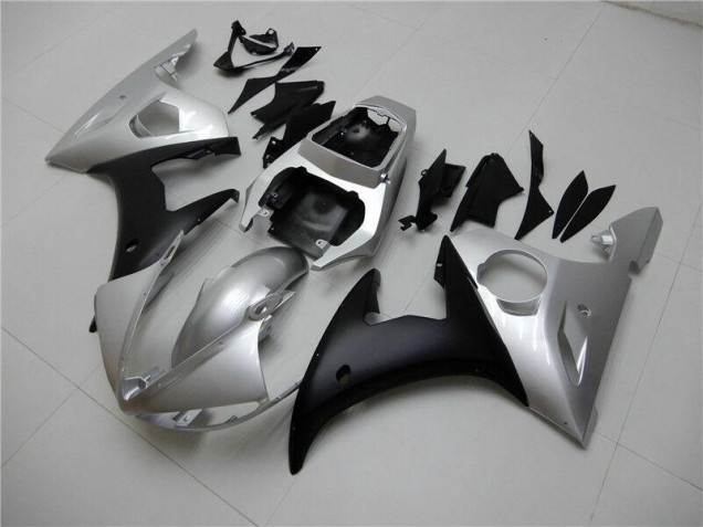 Purchase 2003-2005 Silver Black Yamaha YZF R6 Motorcylce Fairings Canada Purchase 2003-2005 Silver Black Yamaha YZF R6 Motorcylce Fairings Canada