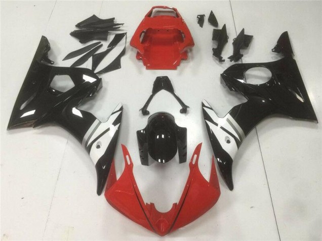 Purchase 2003-2005 Red Black White Yamaha YZF R6 Motorbike Fairings Canada Purchase 2003-2005 Red Black White Yamaha YZF R6 Motorbike Fairings Canada
