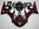 Purchase 2003-2005 Black Red Flame Yamaha YZF R6 Motorcycle Fairing Canada Purchase 2003-2005 Black Red Flame Yamaha YZF R6 Motorcycle Fairing Canada