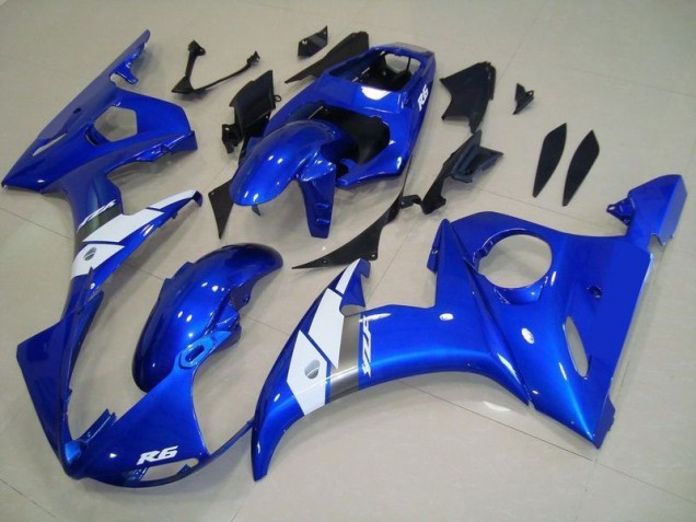 Purchase 2003-2005 OEM Style Blue Yamaha YZF R6 Bike Fairings Canada Purchase 2003-2005 OEM Style Blue Yamaha YZF R6 Bike Fairings Canada