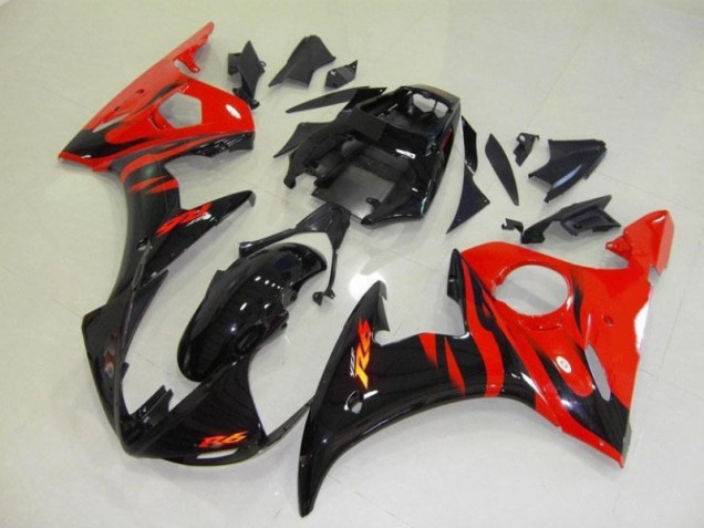 Purchase 2003-2005 Black Red Flame Yamaha YZF R6 Bike Fairing Kit Canada Purchase 2003-2005 Black Red Flame Yamaha YZF R6 Bike Fairing Kit Canada
