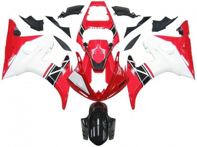 Purchase 2003-2005 Red White Black Yamaha YZF R6 Motorcycle Bodywork Canada Purchase 2003-2005 Red White Black Yamaha YZF R6 Motorcycle Bodywork Canada