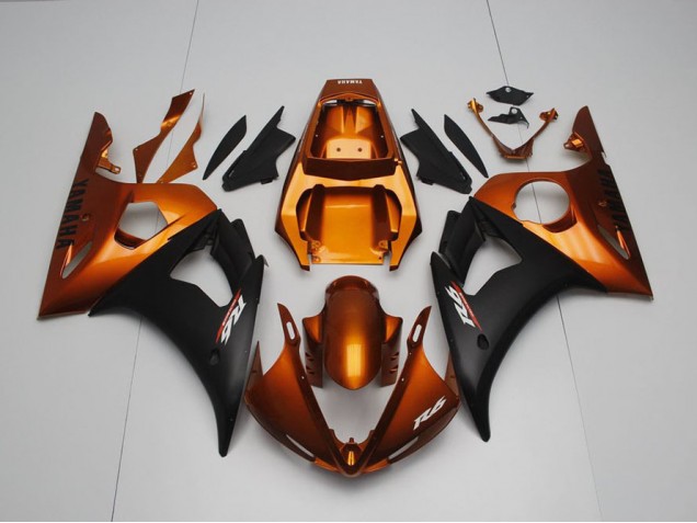 Purchase 2003-2005 Brown and Matte Black Yamaha YZF R6 Bike Fairings Canada Purchase 2003-2005 Brown and Matte Black Yamaha YZF R6 Bike Fairings Canada