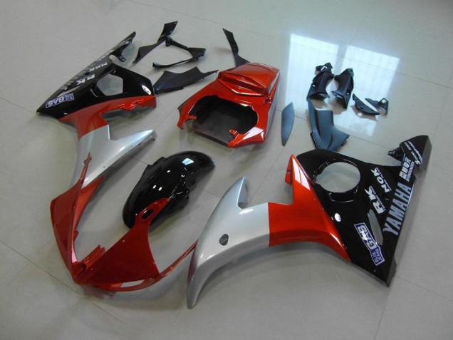 Purchase 2003-2005 Orange Silver Black Yamaha YZF R6 Bike Fairings Canada Purchase 2003-2005 Orange Silver Black Yamaha YZF R6 Bike Fairings Canada