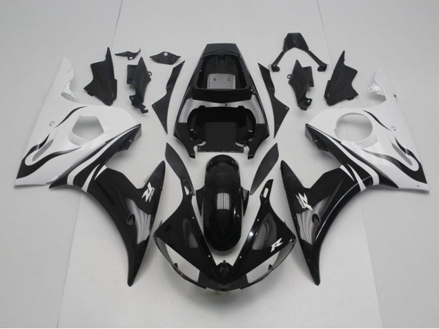 Purchase 2003-2005 Black and White Yamaha YZF R6 Motor Bike Fairings Canada Purchase 2003-2005 Black and White Yamaha YZF R6 Motor Bike Fairings Canada