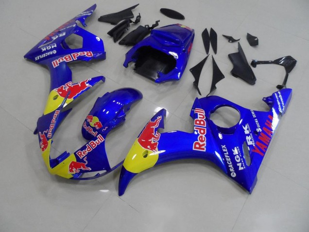 Purchase 2003-2005 Red Bull Yamaha YZF R6 Motorcycle Replacement Fairings Canada