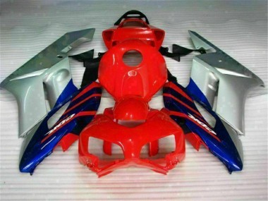 Purchase 2004-2005 Red Silver Blue Honda CBR1000RR Motorcycle Fairings Kit Canada