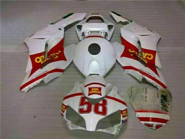 Purchase 2004-2005 White Red Honda CBR1000RR Motorcycle Fairings Canada Purchase 2004-2005 White Red Honda CBR1000RR Motorcycle Fairings Canada
