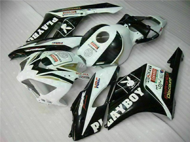 Purchase 2004-2005 Black White Honda CBR1000RR Motorcycle Fairings Canada Purchase 2004-2005 Black White Honda CBR1000RR Motorcycle Fairings Canada
