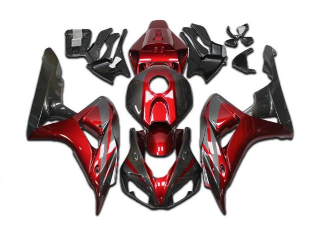 Purchase 2004-2005 Candy Red Grey Black Honda CBR1000RR Bike Fairings Canada Purchase 2004-2005 Candy Red Grey Black Honda CBR1000RR Bike Fairings Canada