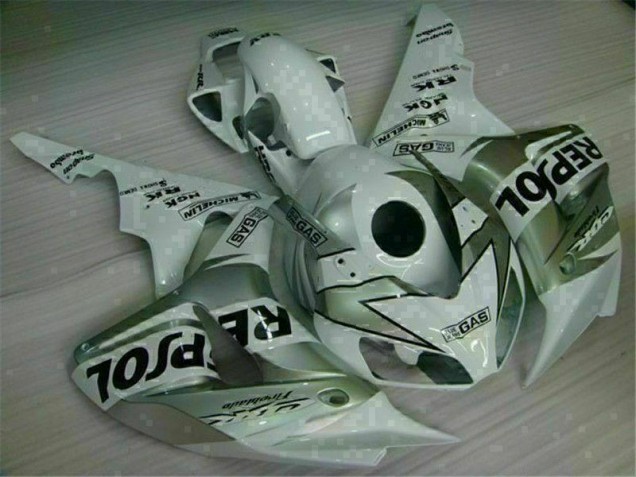 Purchase 2004-2005 Silver Repsol Honda CBR1000RR Bike Fairings & Plastics Canada Purchase 2004-2005 Silver Repsol Honda CBR1000RR Bike Fairings & Plastics Canada
