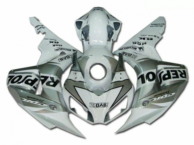 Purchase 2004-2005 Silver Repsol Honda CBR1000RR Bike Fairings & Plastics Canada Purchase 2004-2005 Silver Repsol Honda CBR1000RR Bike Fairings & Plastics Canada