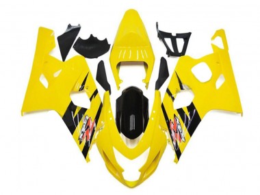 Purchase 2004-2005 Yellow Black Suzuki GSXR 600/750 Motorbike Fairings Canada