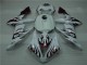 Purchase 2004-2006 White Red Flame Yamaha YZF R1 Motorcyle Fairings Canada