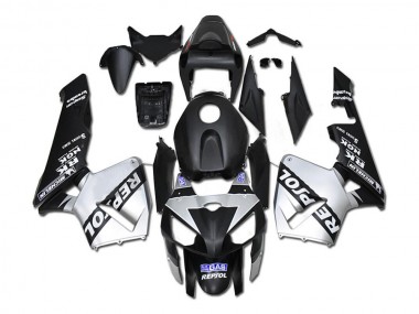 Purchase 2005-2006 Silver Repsol Black Honda CBR600RR Bike Fairings Canada