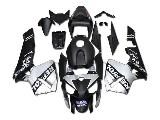 Purchase 2005-2006 Silver Repsol Black Honda CBR600RR Bike Fairings Canada Purchase 2005-2006 Silver Repsol Black Honda CBR600RR Bike Fairings Canada