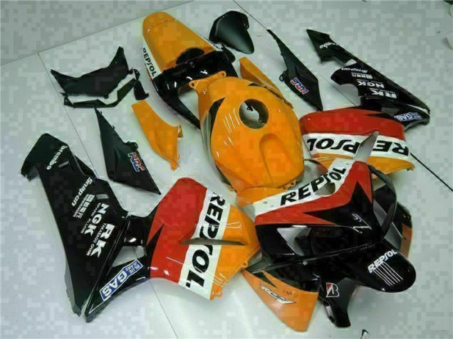 Purchase 2005-2006 Orange Black Repsol Honda CBR600RR Motorbike Fairing Canada Purchase 2005-2006 Orange Black Repsol Honda CBR600RR Motorbike Fairing Canada