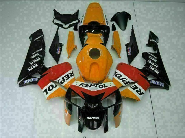 Purchase 2005-2006 Orange Black Repsol Honda CBR600RR Motorbike Fairing Canada Purchase 2005-2006 Orange Black Repsol Honda CBR600RR Motorbike Fairing Canada