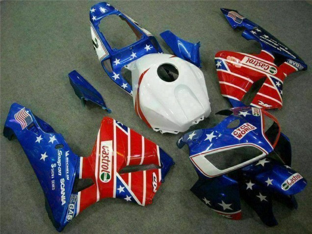 Purchase 2005-2006 Blue Red Cycle World Castrol Honda CBR600RR Motorcycle Fairings Kit Canada Purchase 2005-2006 Blue Red Cycle World Castrol Honda CBR600RR Motorcycle Fairings Kit Canada