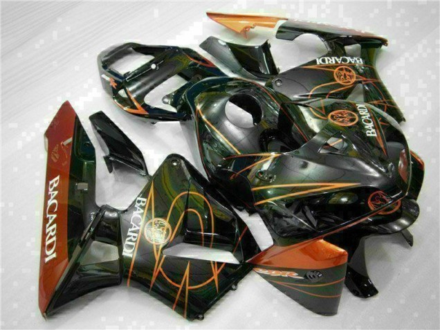 Purchase 2005-2006 Black Orange BACARDI Honda CBR600RR Motorcycle Fairing Canada