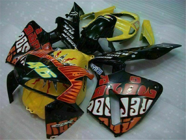 Purchase 2005-2006 Black Red Yellow 46 Honda CBR600RR Motorcycle Fairing Canada