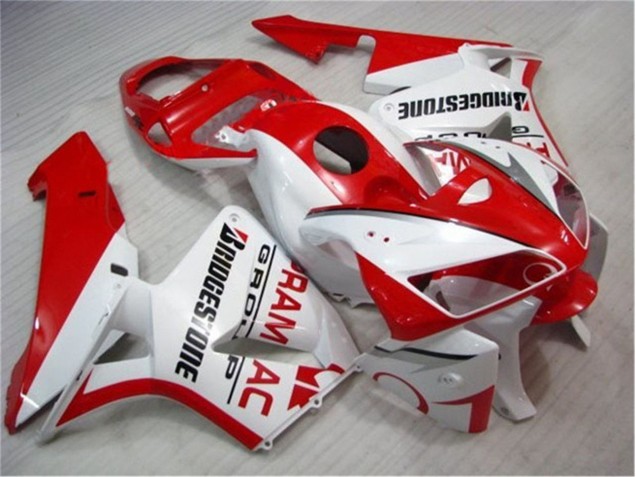 Purchase 2005-2006 Red White Honda CBR600RR Bike Fairings Canada Purchase 2005-2006 Red White Honda CBR600RR Bike Fairings Canada