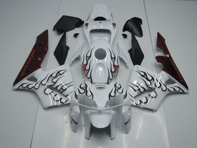 Purchase 2005-2006 Black Flame Honda CBR600RR Motorbike Fairing Canada Purchase 2005-2006 Black Flame Honda CBR600RR Motorbike Fairing Canada
