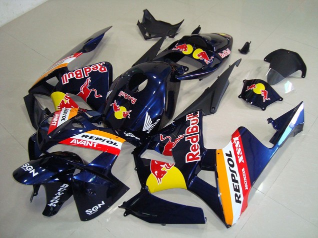 Purchase 2005-2006 Dark Blue Red Bull Repsol Honda CBR600RR Motorcycle Fairings Kits Canada Purchase 2005-2006 Dark Blue Red Bull Repsol Honda CBR600RR Motorcycle Fairings Kits Canada