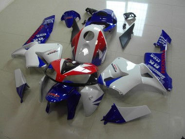 Purchase 2005-2006 White Blue Red HRC Honda CBR600RR Motorcycle Fairing Canada