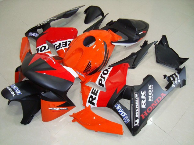 Purchase 2005-2006 Matte Black Repsol Race Honda CBR600RR Motorcycle Fairing Kit Canada Purchase 2005-2006 Matte Black Repsol Race Honda CBR600RR Motorcycle Fairing Kit Canada