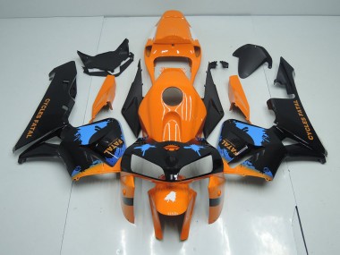 Purchase 2005-2006 Orange Black Honda CBR600RR Motorcycle Fairings Canada