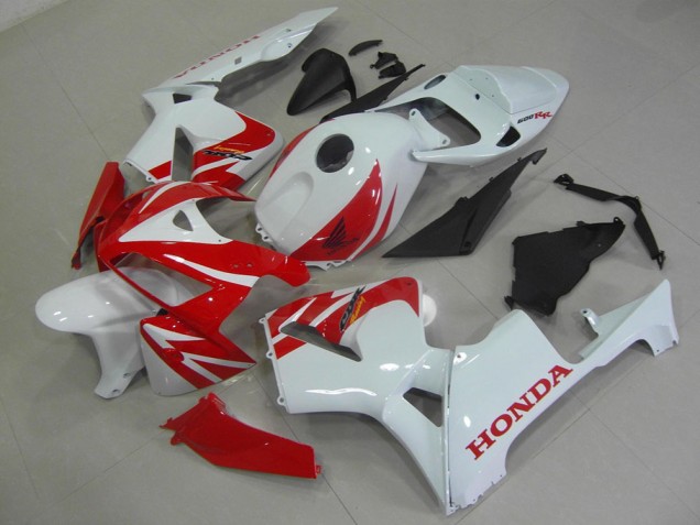 Purchase 2005-2006 Red White Honda CBR600RR Replacement Motorcycle Fairings Canada Purchase 2005-2006 Red White Honda CBR600RR Replacement Motorcycle Fairings Canada