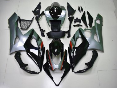 Purchase 2005-2006 Black Silver Suzuki GSXR 1000 Motorcycle Fairing Kit Canada