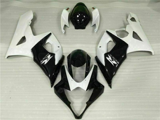 Purchase 2005-2006 White Black Suzuki GSXR 1000 Moto Fairings Canada Purchase 2005-2006 White Black Suzuki GSXR 1000 Moto Fairings Canada