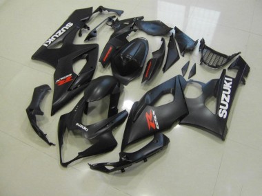 Purchase 2005-2006 Matte Black with White Decals Suzuki GSXR 1000 Bike Fairing Kit Canada